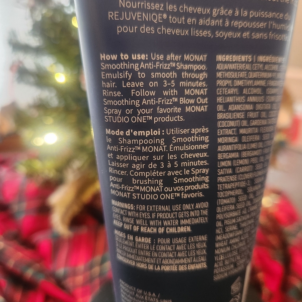 Monat Smoothing Anti-Frizz Deep Conditioner - Picture 2 of 4